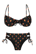 Load image into Gallery viewer, Product Front: Rio De Sol Set Set Cashew Balconet-Tie Madrid