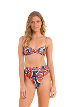 Load image into Gallery viewer, Model Front: Rio De Sol Bottom Bottom Leaves Hotpants