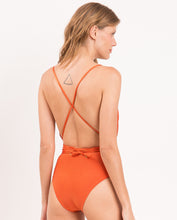 Load image into Gallery viewer, Image 07: Rio De Sol One-Piece Shimmer-Paprica New Vegas