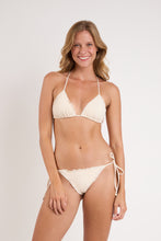 Load image into Gallery viewer, Model Front: Rio De Sol Set Set Malibu-Natural Frufru Frufru