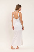 Load image into Gallery viewer, Model Back: Rio De Sol Maxi Dresses Memphis-White Saida Yara