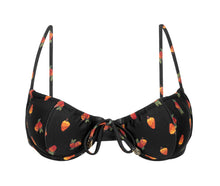 Load image into Gallery viewer, Product Front: Rio De Sol Top Top Cashew Balconet-Tie