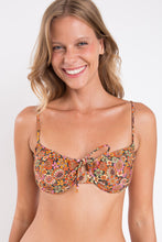 Load image into Gallery viewer, Gallery: Rio De Sol Top Top Bouquet Balconet-Tie