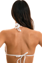 Load image into Gallery viewer, Image 06: Rio De Sol Top Top Tri Micro Poa White