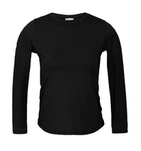 Load image into Gallery viewer, Product Front: Rio De Sol Top Nero Rash-Guard