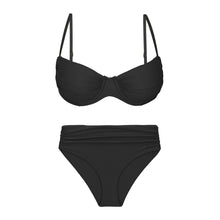 Load image into Gallery viewer, Product Front: Rio De Sol Set Set Nero Vickie Amy