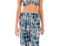 Load and play video in Gallery viewer, Video: Rio De Sol Beach Trousers Azule Murana Pants