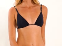 Load and play video in Gallery viewer, Video: Rio De Sol Bottom Bottom Shimmer-Black Ibiza-Comfy-Gold