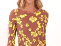 Load and play video in Gallery viewer, Video: Wednesday In Hawaii By Rio De Sol One-Piece Pua-Coco-Lilikoi Surf