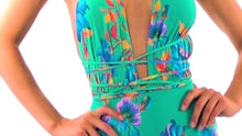 Load and play video in Gallery viewer, Video: Rio De Sol One-Piece Acqua Flora New Vegas