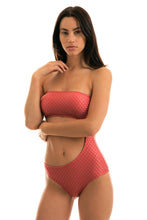Load image into Gallery viewer, Model Front: Rio De Sol One-Piece Body Kiwanda Madras Rio