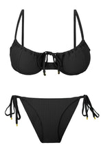 Load image into Gallery viewer, Product Front: Rio De Sol Bottom Bottom Dots-Black Ibiza-Comfy