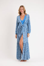 Load image into Gallery viewer, Model Front: Rio De Sol Maxi Dresses Chuva Long Dress Verona