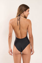 Load image into Gallery viewer, Model Back: Rio De Sol One-Piece Nero Magda