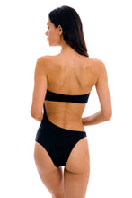 Load image into Gallery viewer, Model Back: Rio De Sol One-Piece Preto Body-Rio