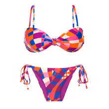 Load image into Gallery viewer, Product Front: Rio De Sol Set Set Funny Bandeau-Joy Lacinho