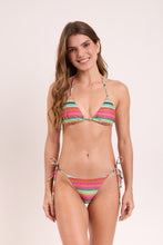 Load image into Gallery viewer, Model Front: Rio De Sol Set Set Supercolor Tri-Inv Cheeky-Tie