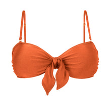 Load image into Gallery viewer, Product Front: Rio De Sol Top Top Paprica Bandeau-No