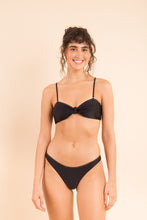 Load image into Gallery viewer, Image 09: Rio De Sol Set Set Shimmer-Black Bandeau-Joy Essential
