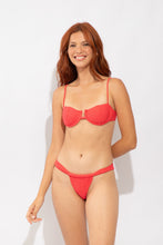 Load image into Gallery viewer, Model Front: Rio De Sol Bottom Bottom Cali-Flamingo Eden
