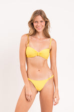 Load image into Gallery viewer, Image 13: Rio De Sol Top Top Amarelo Bandeau-Crispy
