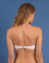 Load image into Gallery viewer, Image 09: Rio De Sol Top Top Bora-White Bandeau-Joy
