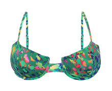 Load image into Gallery viewer, Product Front: Rio De Sol Top Top Wilds Balconet
