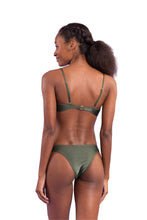 Load image into Gallery viewer, Model Back: Rio De Sol Set Set Croco Bandeau-Joy Essential
