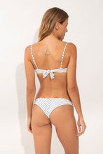 Load image into Gallery viewer, Model Back: Rio De Sol Bottom Bottom Linea-White Nice
