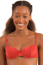 Load image into Gallery viewer, Gallery: Rio De Sol Top Top Malibu-Chili Balconet
