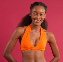 Load image into Gallery viewer, Image 12: Rio De Sol Top Top Dots-Orange Kate
