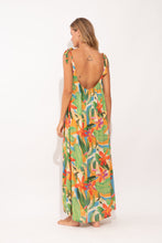 Load image into Gallery viewer, Model Back: Rio De Sol Maxi Dresses Tropical Long Dress Chiara
