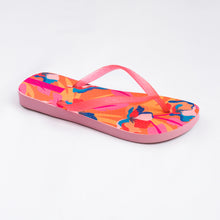 Load image into Gallery viewer, Product Back: Rio De Sol Flip-Flop Orange Bloom Slim
