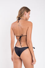 Load image into Gallery viewer, Model Back: Rio De Sol Set Set Touch-Black Tri-Inv Cheeky-Tie
