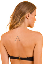 Load image into Gallery viewer, Image 07: Rio De Sol Top Top Bora-Black Bandeau-Joy
