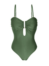 Load image into Gallery viewer, Product Front: Rio De Sol One-Piece Shimmer-Croco Sara-Op
