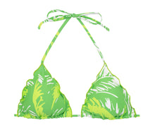 Load image into Gallery viewer, Product Front: Rio De Sol Top Top Green-Palms Frufru
