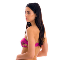 Load image into Gallery viewer, Image 08: Rio De Sol Top Top Roar-Pink Bandeau-Reto
