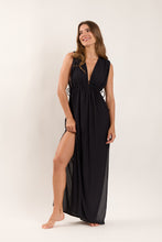 Load image into Gallery viewer, Black Long Dress Soleil
