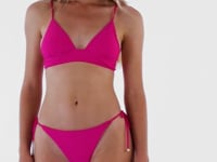 Load and play video in Gallery viewer, Video: Rio De Sol Set Set Amaranto Tri-Cos Ibiza
