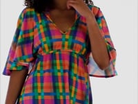 Load and play video in Gallery viewer, Video: Rio De Sol Beach Dresses Tulip-Garden Mini Dress
