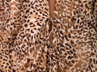 Load and play video in Gallery viewer, Video: Rio De Sol Beach Dresses Leopard Long Dress
