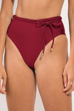 Load image into Gallery viewer, Gallery: Rio De Sol Bottom Bottom Shimmer-Divino Belted-High-Waist
