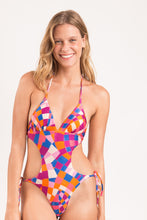 Load image into Gallery viewer, Gallery: Rio De Sol One-Piece Funny Trikini
