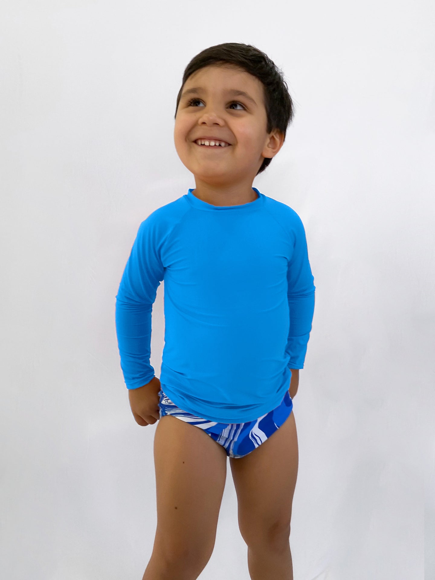 Model Front: Rio De Sol Rash Guard Jacinto Rash-Guard Kids