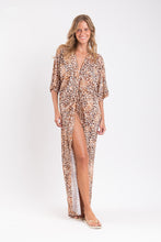 Load image into Gallery viewer, Image 05: Rio De Sol Beach Dresses Leopard Long Dress
