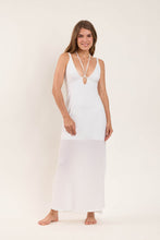 Load image into Gallery viewer, Image 05: Rio De Sol Beach Dresses Memphis-White Saida Yara
