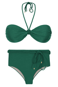 Product Front: Rio De Sol Set Set Palace Twist Belted-High-Waist