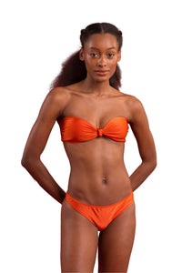 Image 04: Rio De Sol Set Set Paprica Bandeau-Joy Essential