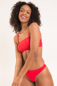 Image 10: Rio De Sol Set Set Rouge Bandeau-Reto Nice-Fio